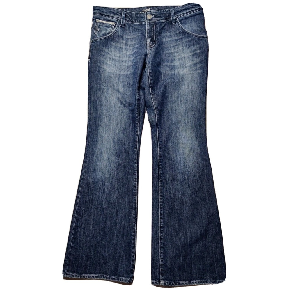 MAVI MOLLY BOOTCUT SILVER EDGE Women 29X32 Denim Jeans